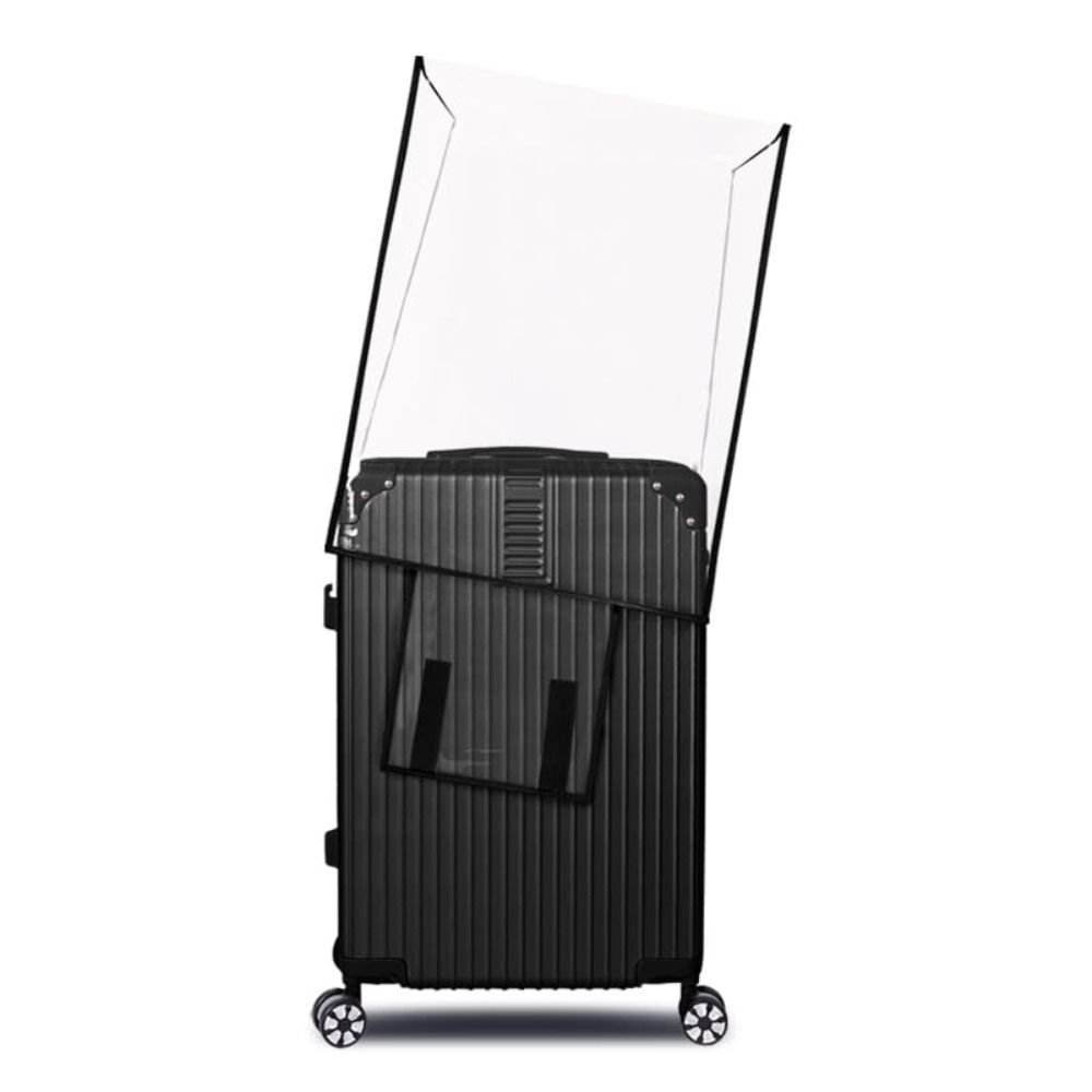 Luggage Protective Cover Transparent - Transparente PVC-Kofferhülle Wasserdichtes Reisezubehör Gepäckaufbewahrungsschutz Staubdichte