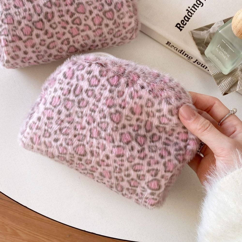 Cosmetic Bags - Hochwertige Flauschige Kosmetiktasche mit Großer Kapazität,