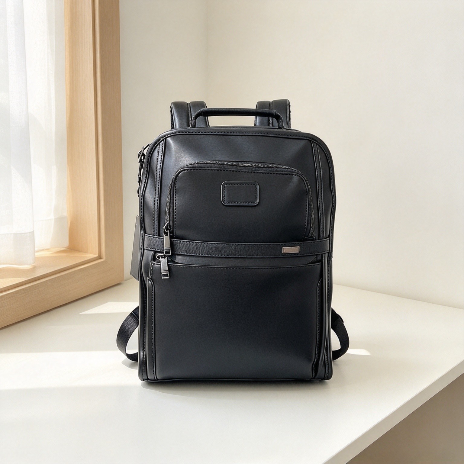 Backpacks - Leder-Laptop-Rucksack für Herren, großer Rucksack für