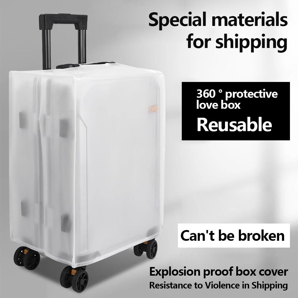 Waterproof Suitcase Cover Protector - Neue, langlebige, hochwertige, tragbare, mattierte Gepäckschutzhülle,