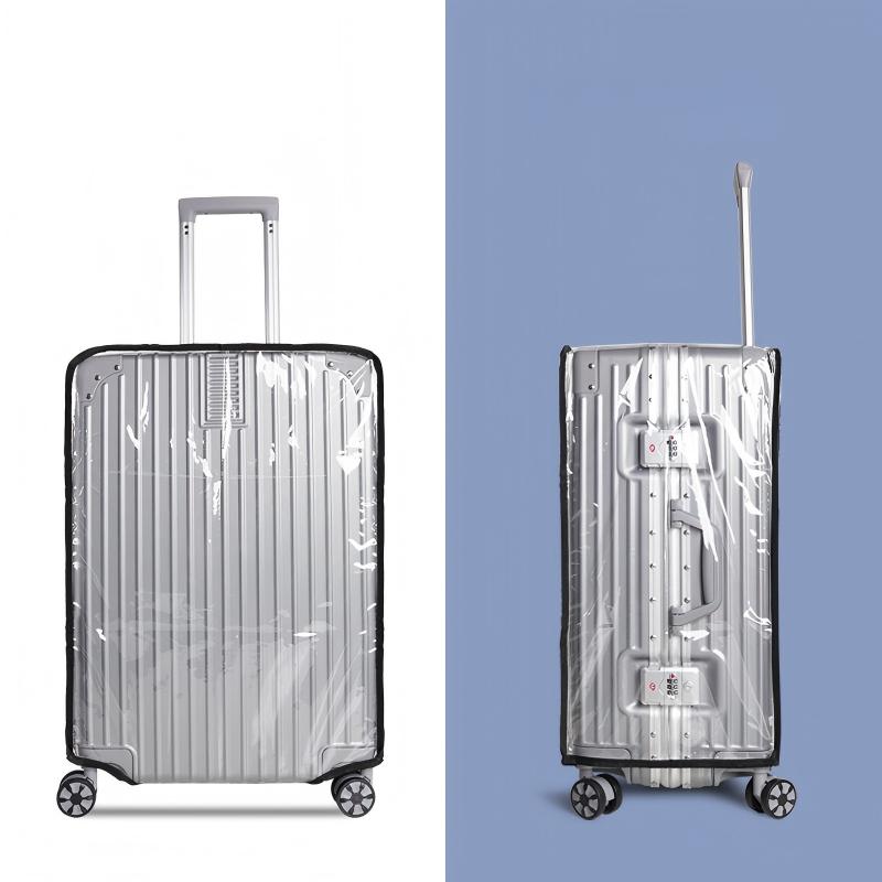 Luggage Protective Cover Transparent - Transparente PVC-Kofferhülle, Schutzhülle für Rollkoffer, Verschleißfeste