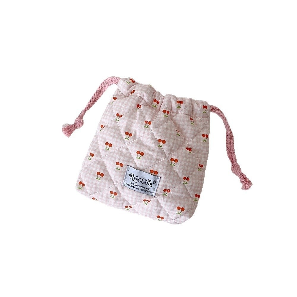 Cosmetic Bags - Neue Kirsch-Kordelzugtasche, Mehrzweck-Aufbewahrungstasche mit großem Fassungsvermögen