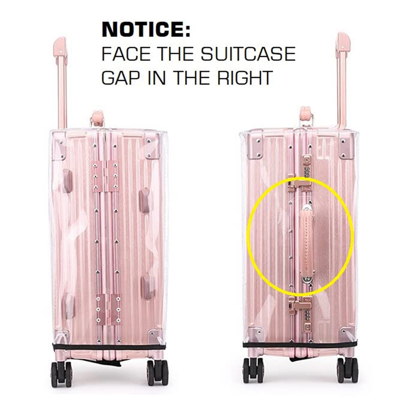 18-30 Zoll Koffer PVC-Abdeckun – Luggage Protective Cover Transparent Bewertung und Preis