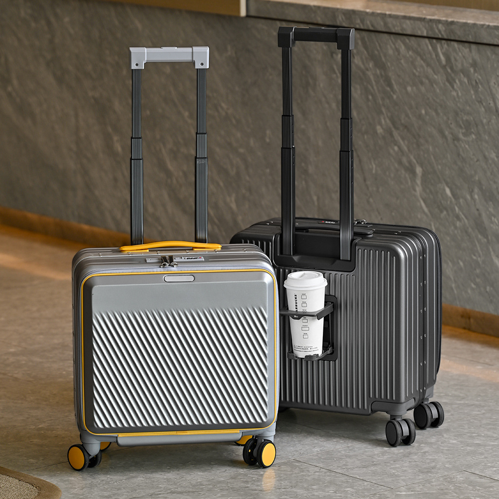 18 Zoll Frontöffnungs-Handgepä – Aluminum Frame Carry On Luggage Bewertung und Preis