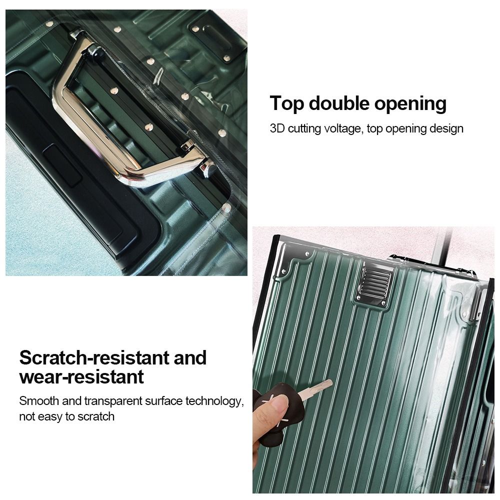 Strapazierfähige, vollständig  – Luggage Protective Cover Transparent Bewertung und Preis