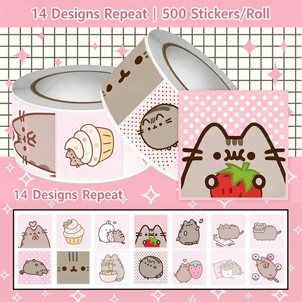 Hou 500 Stück Pusheen Cartoon- – Handbags Bewertung und Preis