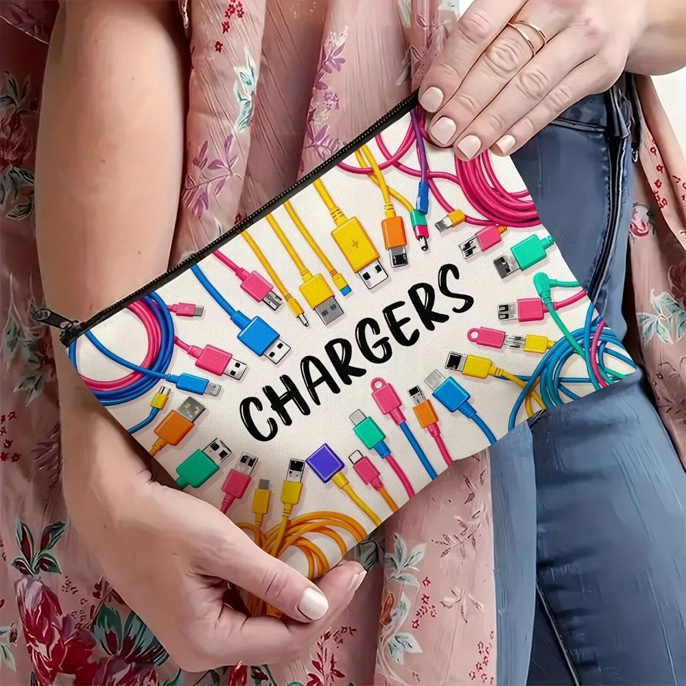 Neue Canvas-Ladegerät-Aufbewah – Cosmetic Bags Bewertung und Preis