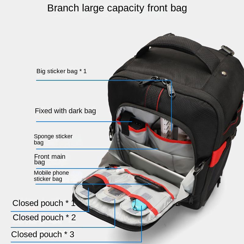 Trolley-Fotografie-Rucksack Pr – Foldable Rolling Luggage Bag Bewertung und Preis
